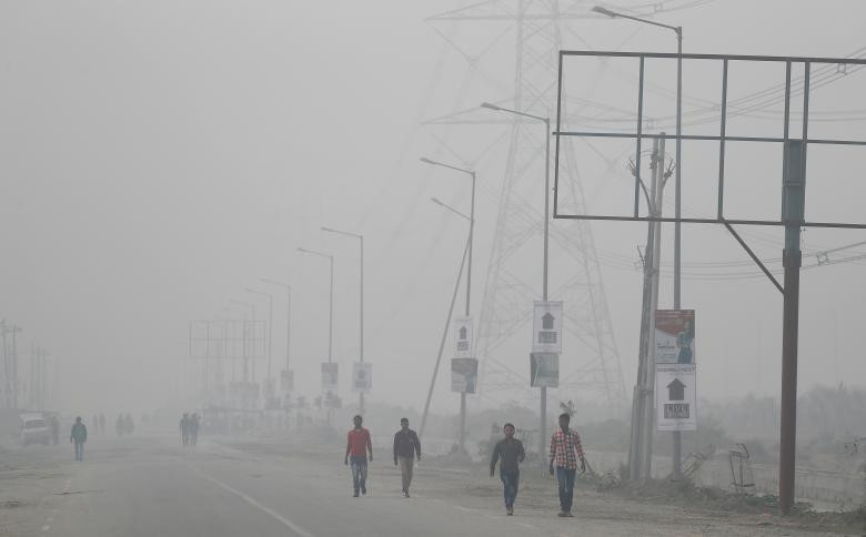 photo khoi mu doc hai bua vay thu do new delhi an do