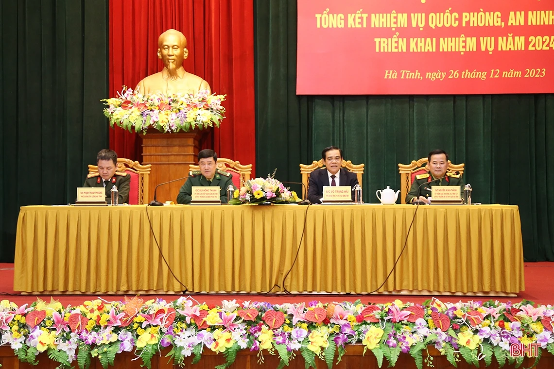Tăng cường phối hợp trong thực hiện nhiệm vụ quốc phòng - an ninh trên địa bàn Hà Tĩnh
