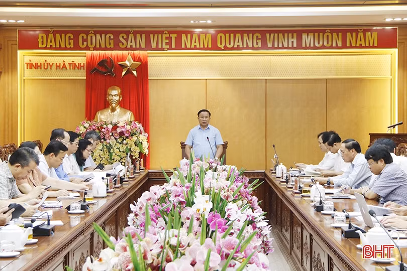 Trình Ban Chấp hành Đảng bộ tỉnh cho ý kiến các dự thảo nội dung trước khi trình Kỳ họp thứ 15 HĐND tỉnh