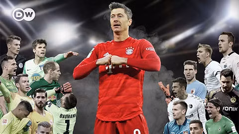 Lewandowski giành giải cầu thủ hay nhất Bundesliga 2019/20