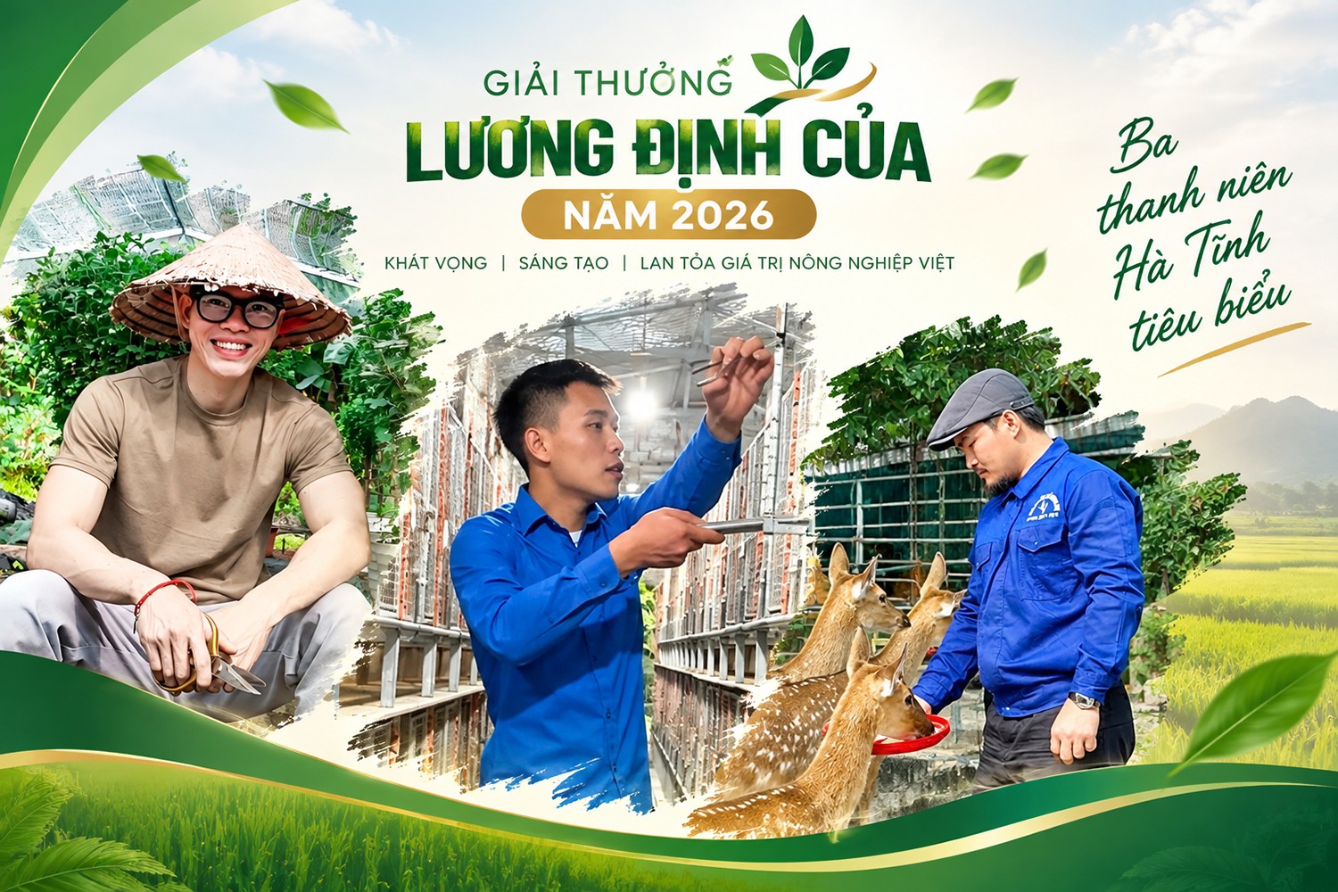 Tối nay (19/9), tại tỉnh Đắk Lắk, Trung ương Đoàn TNCS Hồ Chí Minh tổ chức Lễ trao Giải thưởng Lương Định Của lần thứ XXI, năm 2026 nhằm tôn vinh những thanh niên nông thôn tiêu biểu trên cả nước.