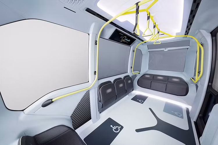 Volkswagen OnePod - chiếc xe ôtô điện tương lai, tự lái hoàn toàn