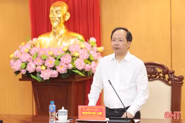 Tập trung xử lý vướng mắc, đảm bảo tiến độ công trình, dự án trọng điểm tại Hà Tĩnh