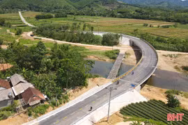 100 hộ dân xã miền núi Hà Tĩnh hết cảnh bị chia cắt nhờ cây cầu 30 tỷ đồng