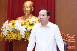 Thường trực Tỉnh ủy Hà Tĩnh họp nghe, cho ý kiến về một số nội dung thuộc thẩm quyền