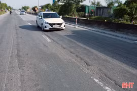 Hà Tĩnh kiến nghị Bộ Xây dựng chỉ đạo Cienco 4 sửa chữa triệt để hư hỏng trên quốc lộ 1