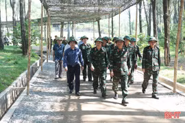 Quân khu 4 kiểm tra công tác chuẩn bị diễn tập khu vực phòng thủ tỉnh Hà Tĩnh 