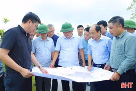 Thống nhất phân chia dự án bồi thường, GPMB đường sắt tốc độ cao qua Hà Tĩnh thành các dự án thành phần độc lập 