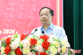 Bí thư Tỉnh ủy Nguyễn Duy Lâm tiếp xúc cử tri các phường trung tâm ở Hà Tĩnh