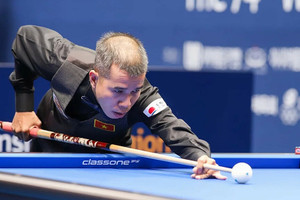 Quyết Chiến lần thứ ba vô địch World Cup billiard