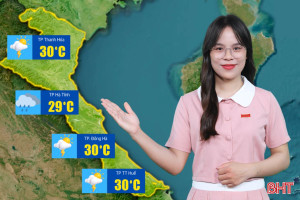 Thời tiết Hà Tĩnh hôm nay 13/5: Các huyện phía Tây đề phòng mưa lớn kèm lốc, sét