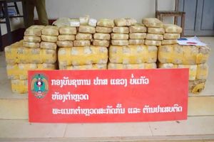 Đột kích kho chứa, thu giữ 1,3 triệu viên ma túy tổng hợp ở Lào