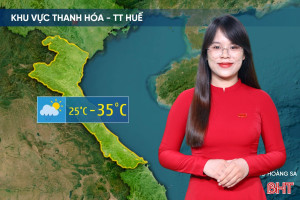 Thời tiết Hà Tĩnh hôm nay 19/5: Nắng nóng trở lại, nhiệt độ cao nhất 36°C