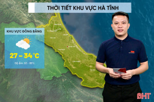 Thời tiết Hà Tĩnh hôm nay 26/5: Có nơi nắng nóng, nhiệt độ cao nhất 36°C