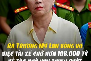 Bà Trương Mỹ Lan vòng vo việc tài xế chở hơn 108.000 tỷ đồng về tòa nhà Vạn Thịnh Phát