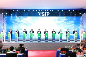 Khởi công dự án VSIP - tiếp thêm nguồn lực phát triển bền vững cho Hà Tĩnh