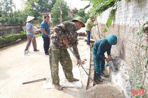 Sơn Ninh nỗ lực “gỡ khó” trong xây dựng nông thôn mới nâng cao