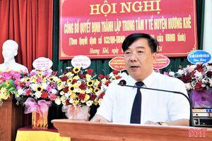 Ông Nguyễn Trường Lâm tiếp tục làm Giám đốc Trung tâm Y tế Hương Khê
