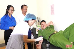 Kịp thời huy động 5 đơn vị máu cứu sản phụ ở Hương Khê