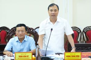 Bí thư Tỉnh ủy tham gia thảo luận Tổ đại biểu HĐND tỉnh bầu tại TP Hà Tĩnh