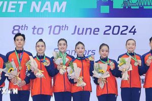 Việt Nam nhất toàn đoàn giải Vô địch Thể dục Aerobic châu Á lần thứ 9