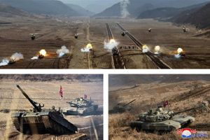 Khám phá xe tăng hiện đại mới của Triều Tiên