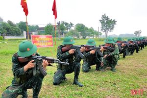 Lực lượng vũ trang Hà Tĩnh "Tiếp bước chiến sĩ Điện Biên - tiến lên giành 3 nhất"