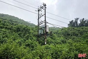 Thiếu điện ở các đơn vị dùng chung trạm biến áp khu vực núi Nam Giới