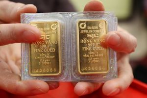 Giá vàng miếng SJC ngày 7/5 lập đỉnh 87,5 triệu đồng
