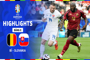 Highlights Bỉ - Slovakia: Lukaku vẫn "nhọ", Bỉ trắng tay ngày ra quân