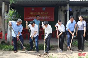 170 triệu đồng hỗ trợ xây nhà ở cho 3 hộ nghèo ở Nghi Xuân