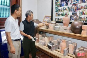 Về nơi lưu giữ những hiện vật gốm Cẩm Trang xưa