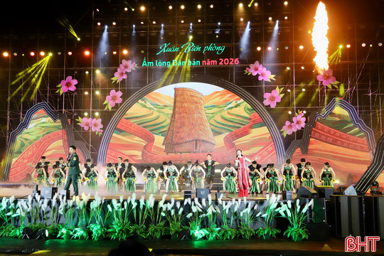 Nhiều hoạt động ý nghĩa tại chương trình "Xuân Biên phòng ấm lòng dân bản"