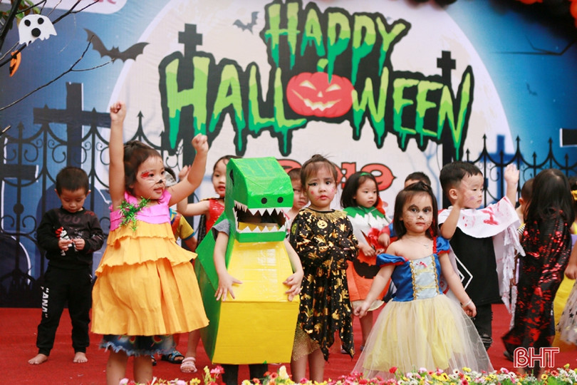Bé Mầm non Trí Đức vui cùng thế giới huyền bí và vui nhộn của lễ hội Halloween 2019