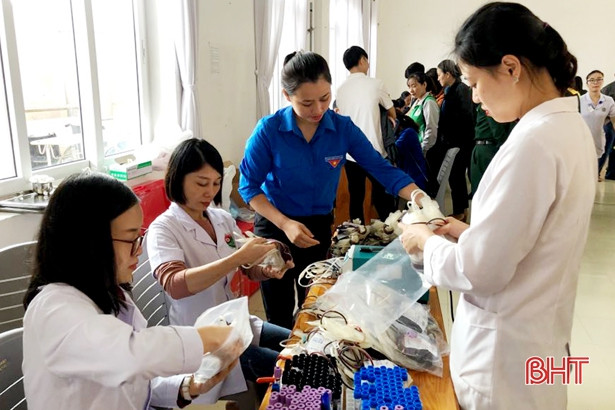 Bổ sung 151 đơn vị máu từ Ngày hội hiến máu tình nguyện TP Hà Tĩnh