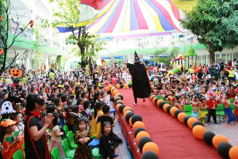 Bé Mầm non Trí Đức vui cùng thế giới huyền bí và vui nhộn của lễ hội Halloween 2019