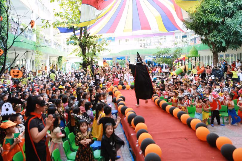 Bé Mầm non Trí Đức vui cùng thế giới huyền bí và vui nhộn của lễ hội Halloween 2019