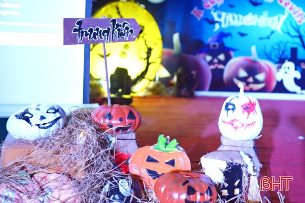 Cuốn hút đêm hội Halloween ở Trường Mầm non quốc tế Trung Kiên