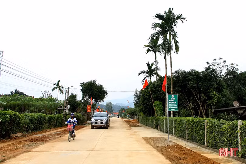 “Nét duyên” trong khu dân cư mẫu ở huyện miền núi Hà Tĩnh