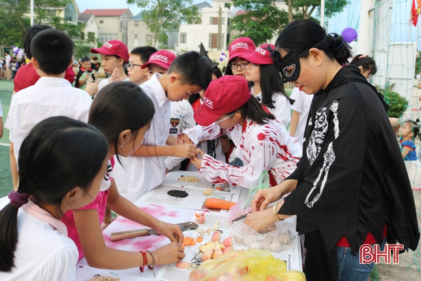 Trải nghiệm Halloween ở Trường Hội nhập iSchool Hà Tĩnh