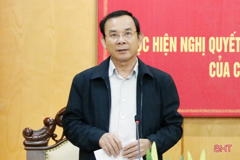 Kết quả thực hiện Nghị quyết Trung ương 4 - khóa XII thể hiện quyết tâm, đoàn kết cao của Hà Tĩnh