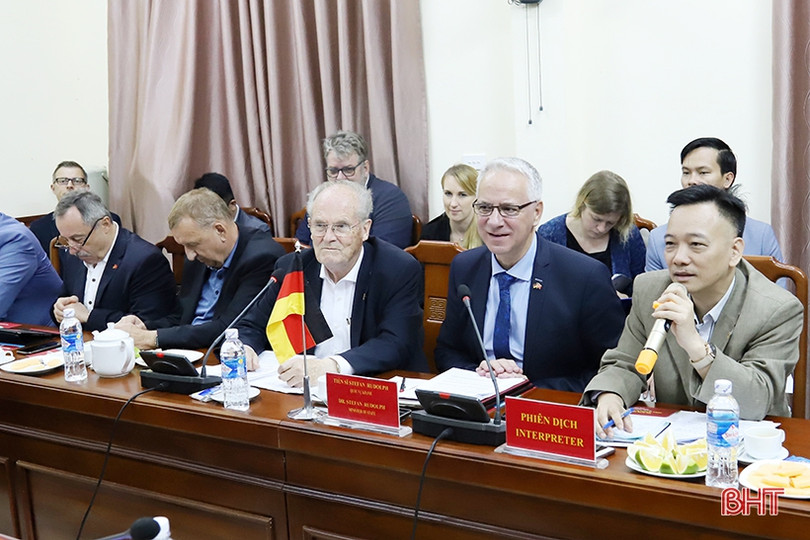 Hà Tĩnh đề nghị bang Mecklengburg – Vorpommern hỗ trợ phát triển nông thôn bền vững
