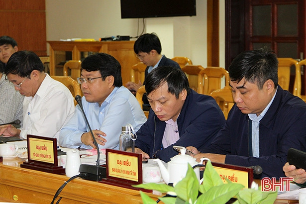 Hà Tĩnh đề nghị Cục Hàng hải hỗ trợ giải quyết vướng mắc về phát triển cảng biển