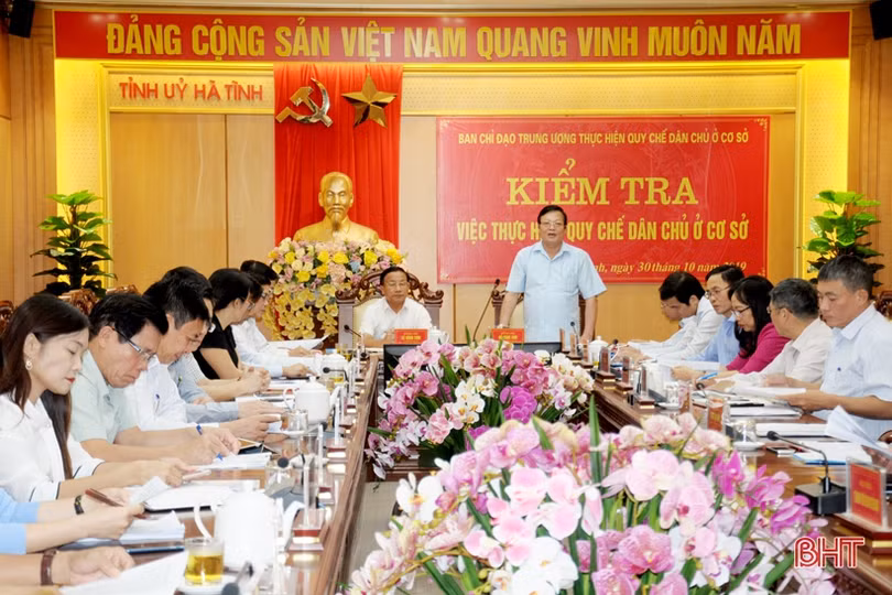 Quy chế dân chủ cơ sở thúc đẩy phát triển, vun đắp lòng tin của nhân dân đối với Đảng