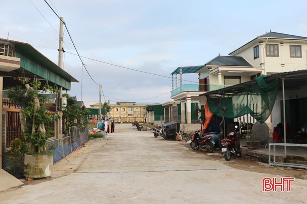 Nhường đất cho dự án Bắc Thạch Hà, 46 hộ dân ổn định cuộc sống tại khu tái định cư