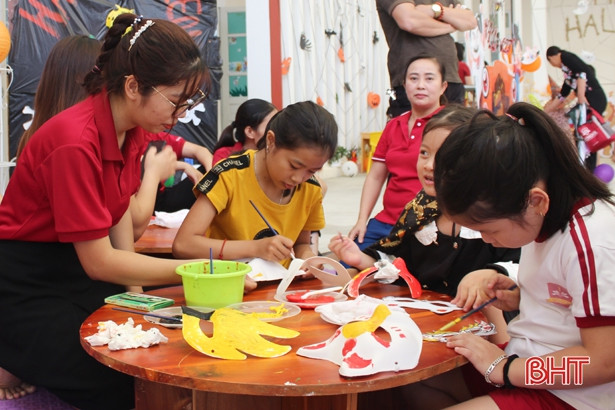 Trải nghiệm Halloween ở Trường Hội nhập iSchool Hà Tĩnh