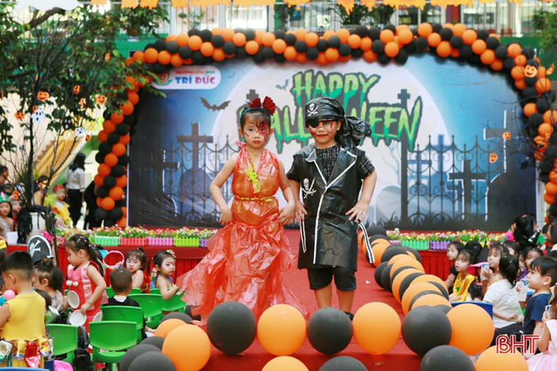 Bé Mầm non Trí Đức vui cùng thế giới huyền bí và vui nhộn của lễ hội Halloween 2019