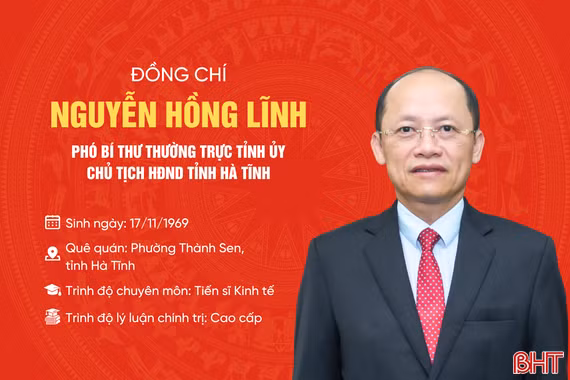 [Infographic] Quá trình công tác của đồng chí Nguyễn Hồng Lĩnh - Chủ tịch HĐND tỉnh Hà Tĩnh 