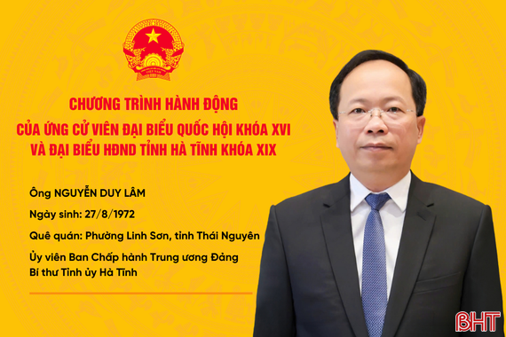 Tận tâm, tận lực, góp phần nâng cao đời sống Nhân dân, xây dựng Hà Tĩnh phát triển nhanh, bền vững