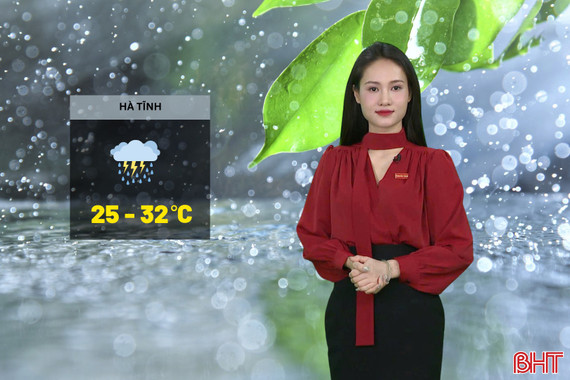 Dự báo thời tiết Hà Tĩnh ngày 1/7: Ngày có mưa rào và dông vài nơi